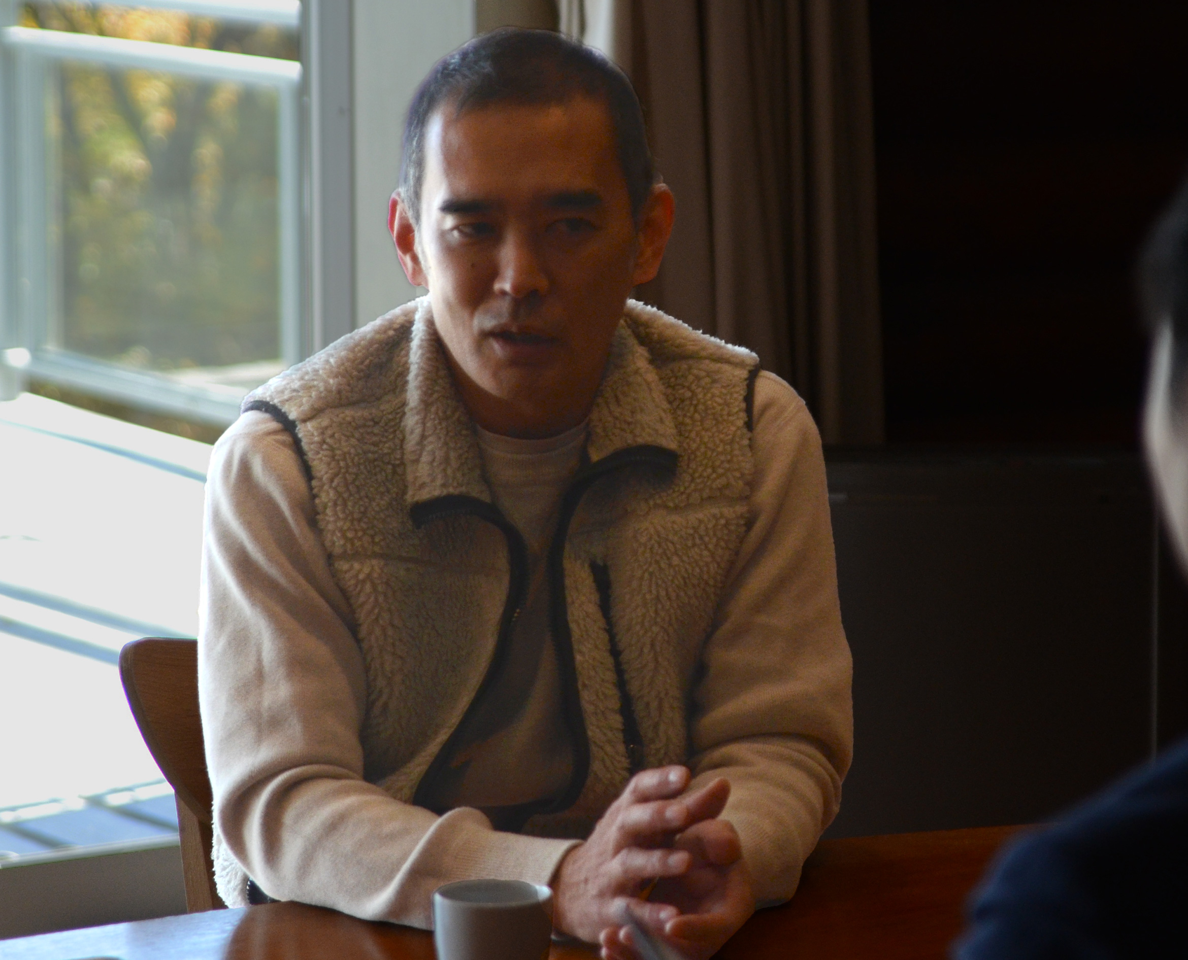 現場の課題について語る様子