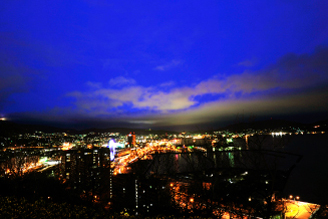 小樽市街の夜景